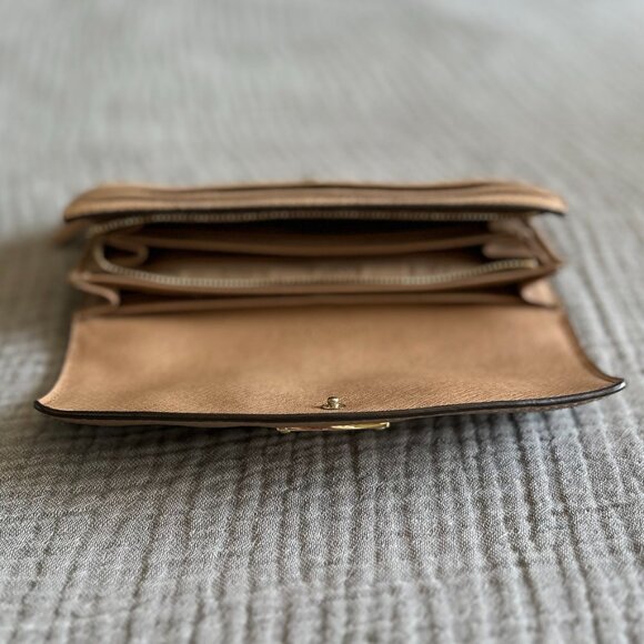 Michael Kors Jet Set Wallet | Luggage Brown - Picture 3 of 3